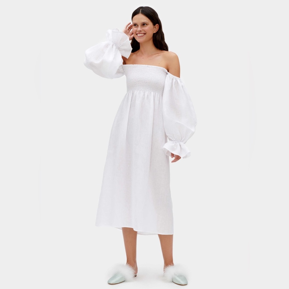 Daily Sleeper Atlanta Linen Dress